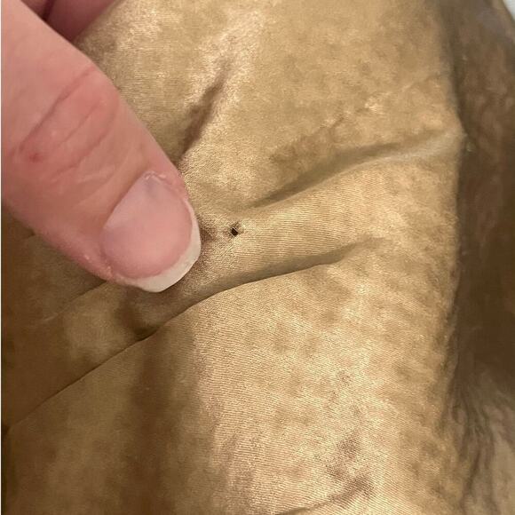 Laundry By Shelli Segal 100% Silk Gold Strapless Formal Size 8. NEW - Picture 6 of 9